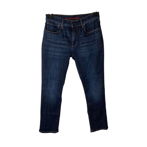 Lucky Brand Other - Lucky Brand 223 Straight Mens Dark Wash Denim Jeans W29 L30 Indigo Blue